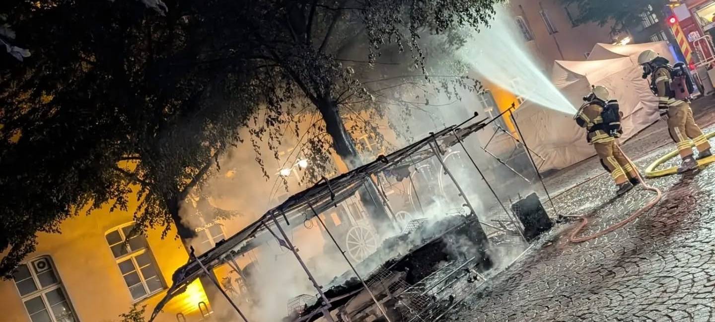Feuerwehreinsatz am Brühler Rathaus