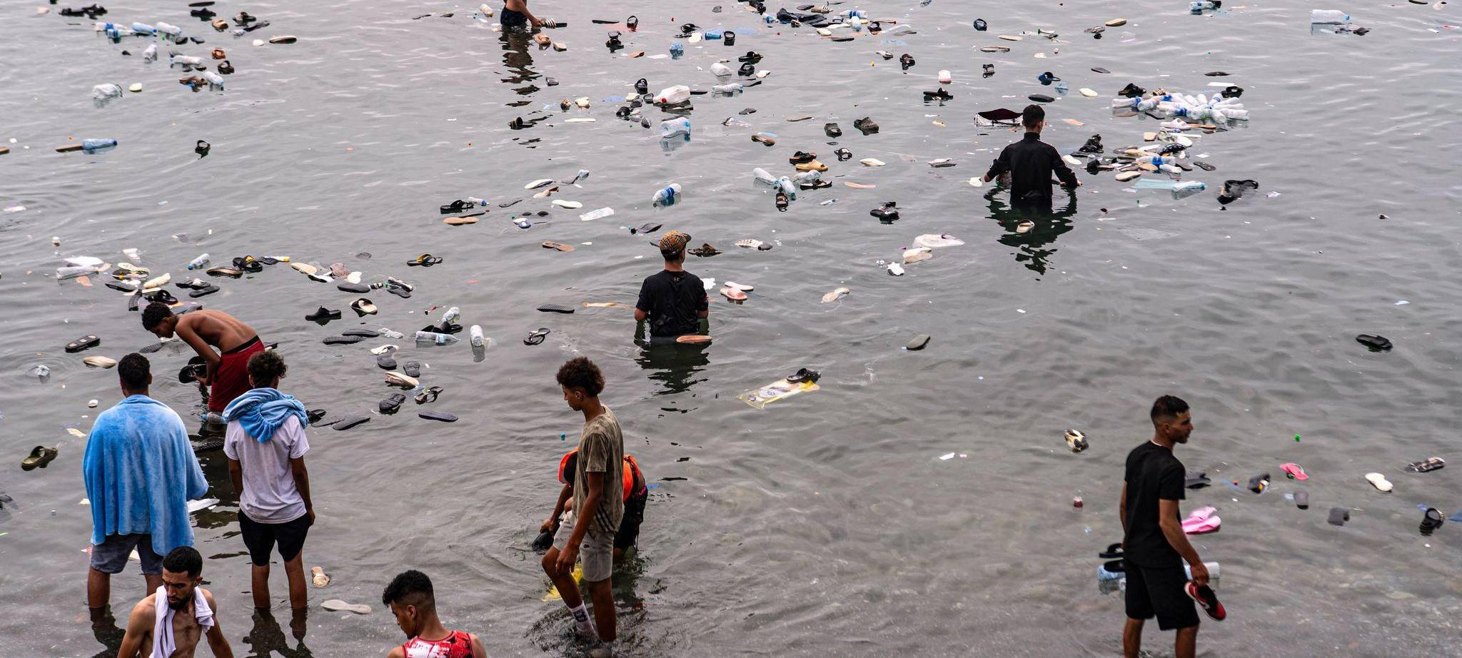 Migranten in Spanien - Ceuta
