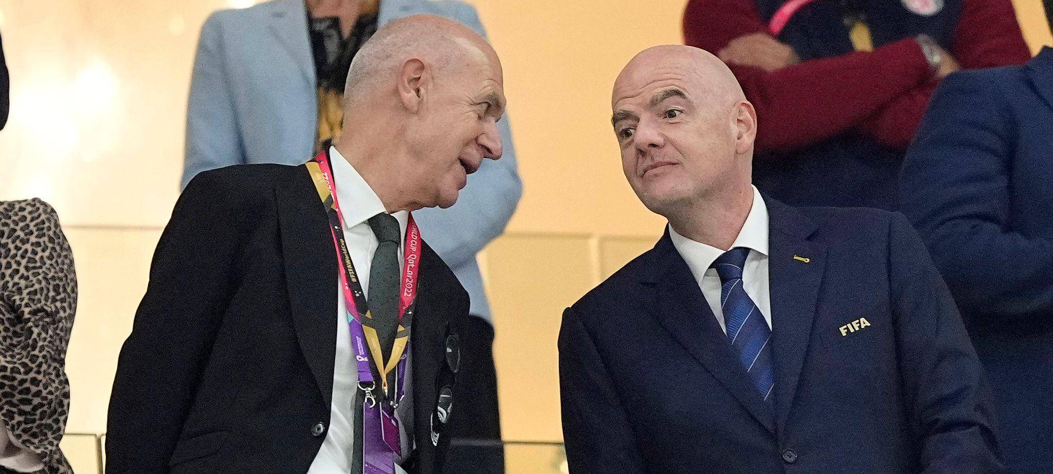 Bernd Neuendorf und Gianni Infantino