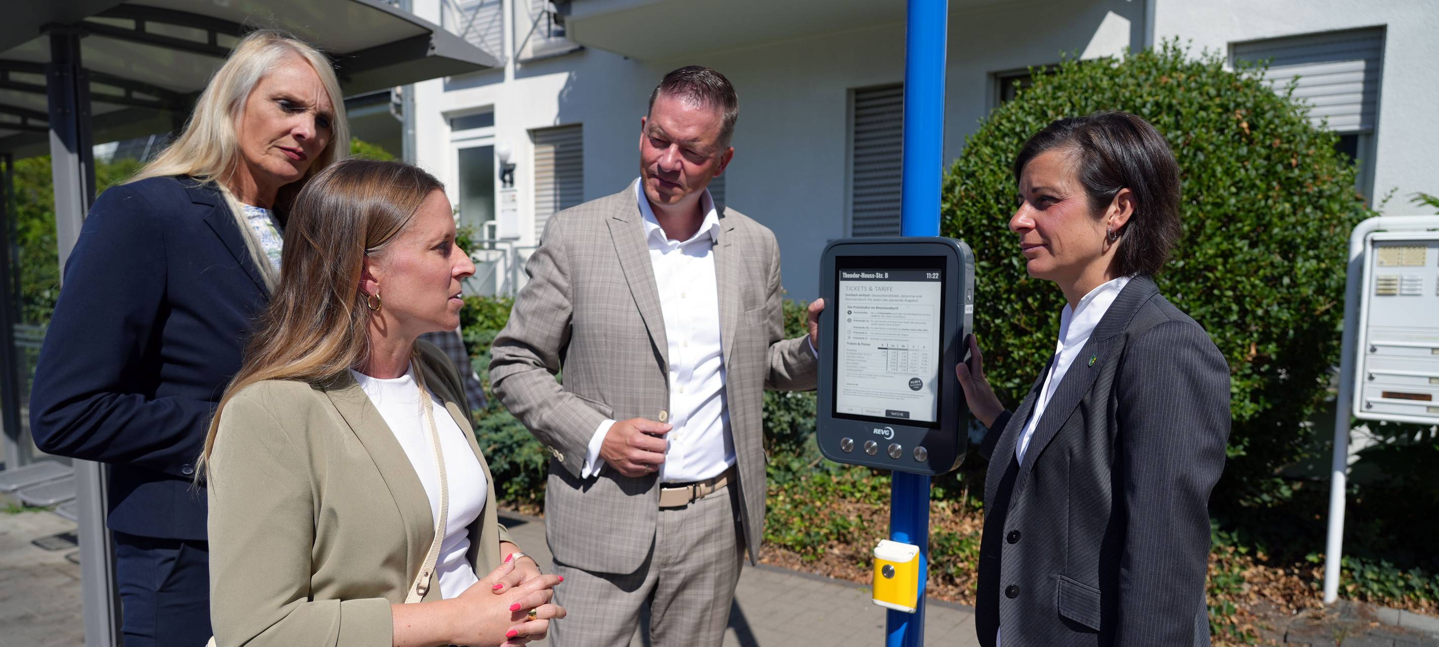 Bushaltestellen in Erftstadt werden digitaler