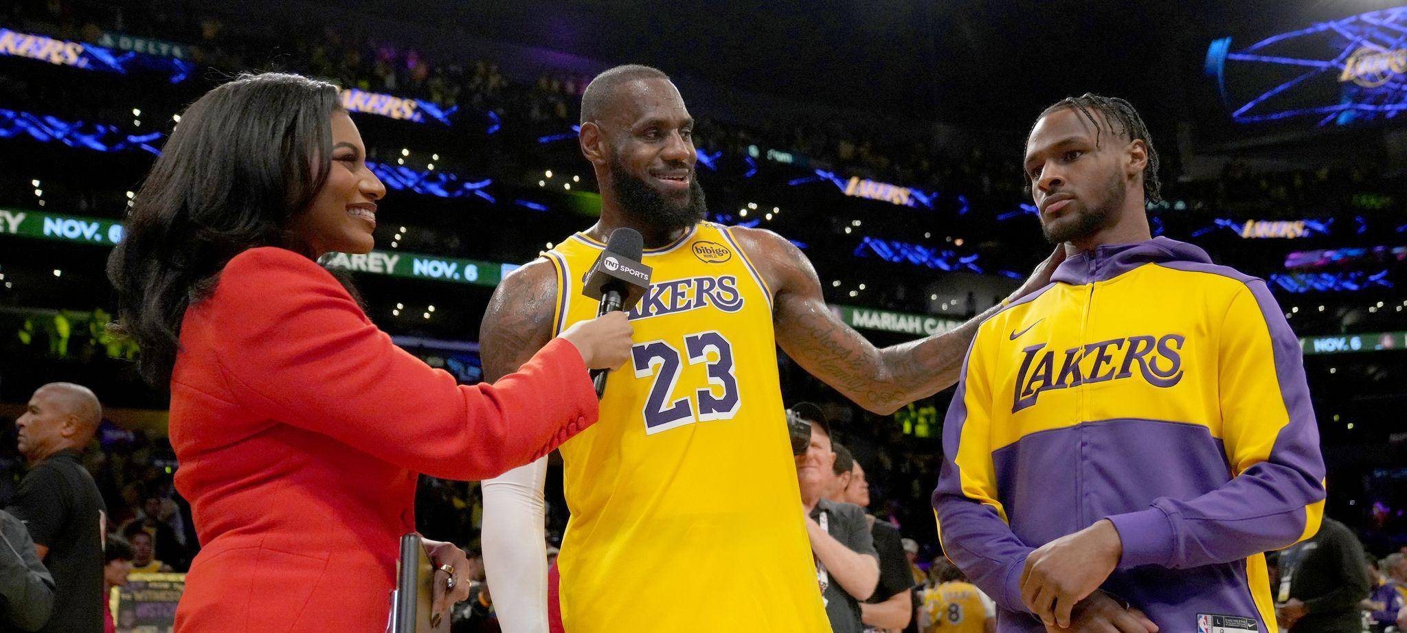 LeBron und Bronny James