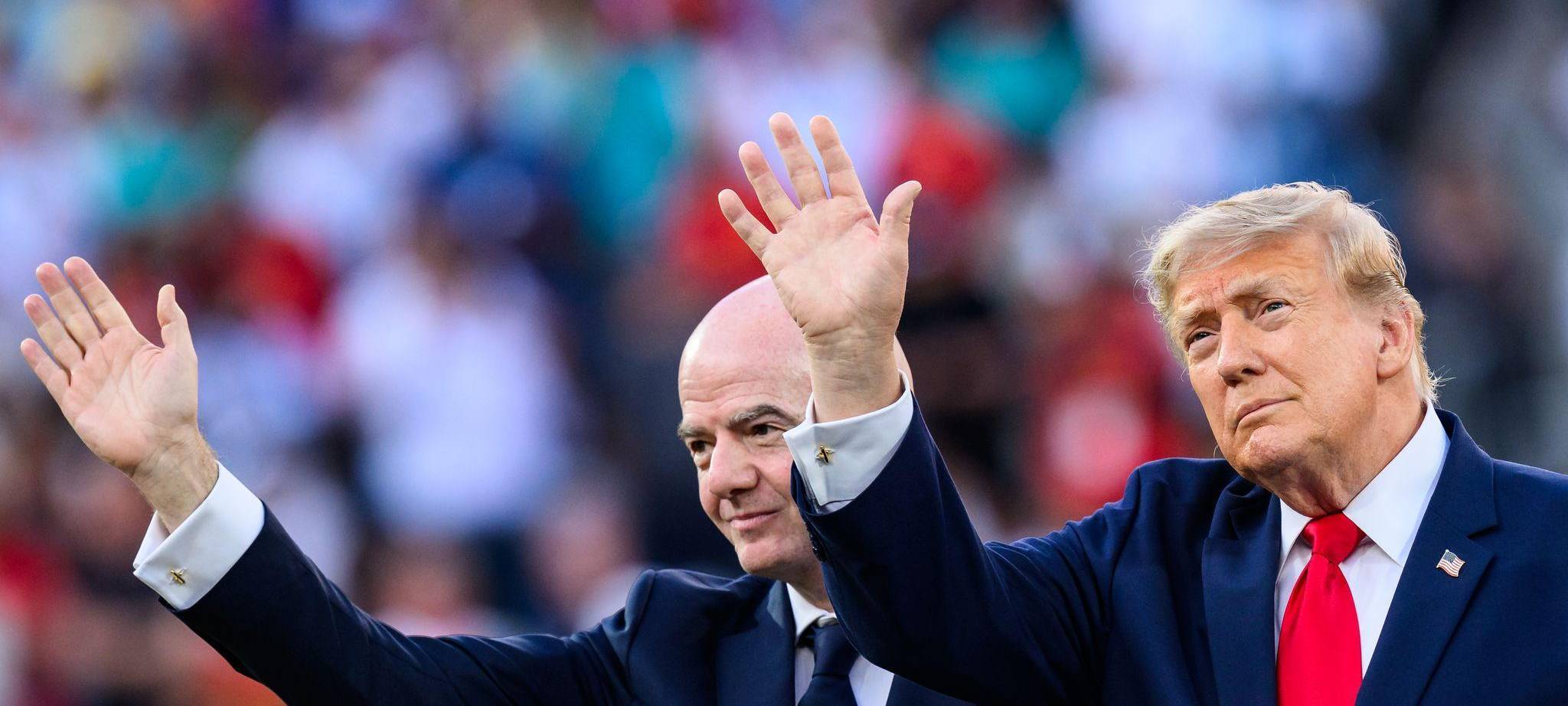 Gianni Infantino und Donald Trump