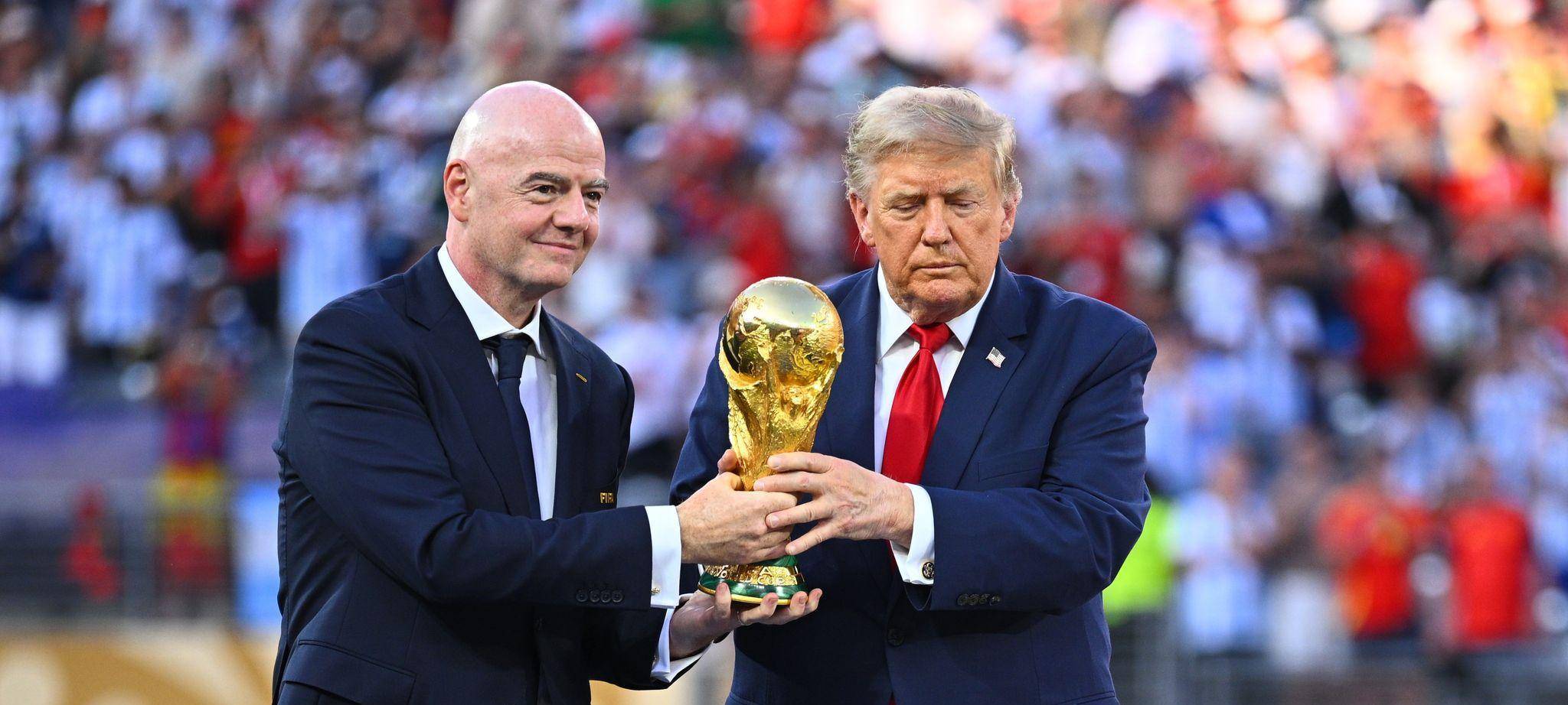 Gianni Infantino und Donald Trump