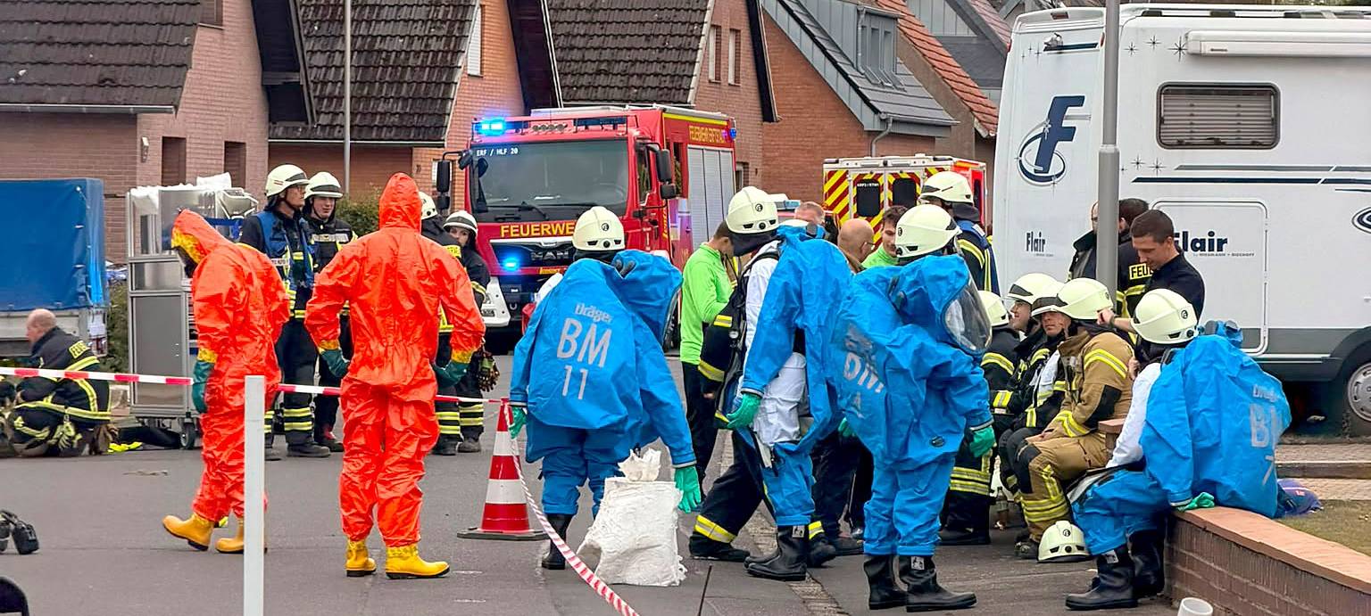 Einsatz beendet: Quecksilber-Fund in Erftstadt-Gymnich