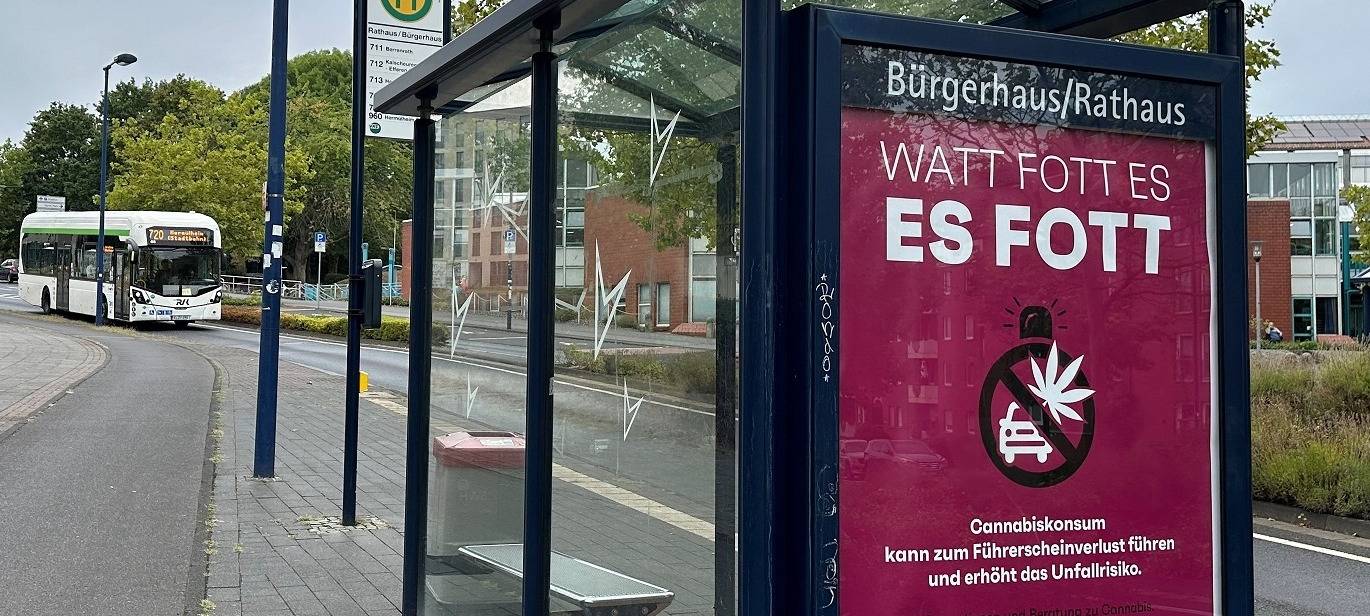 Hürth: Plakat-Kampagne zur Cannabis-Prävention