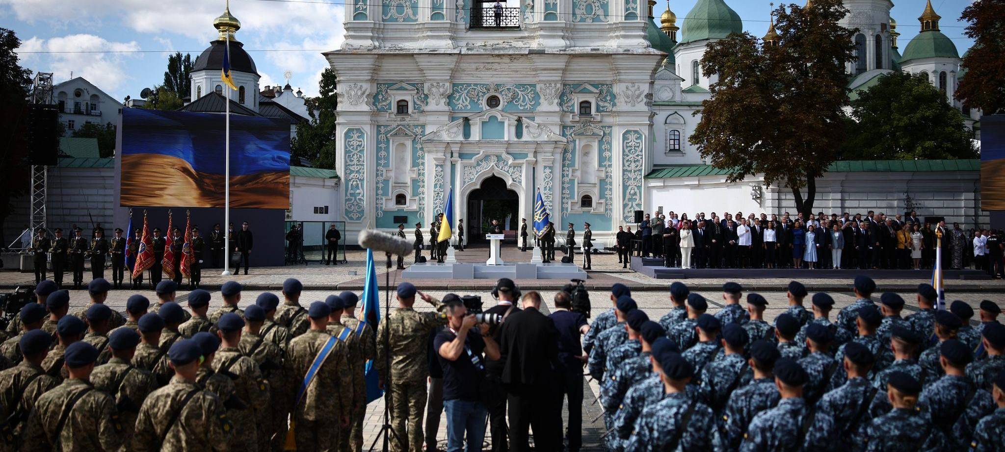 35. Jahrestag der Unabhängigkeit der Ukraine