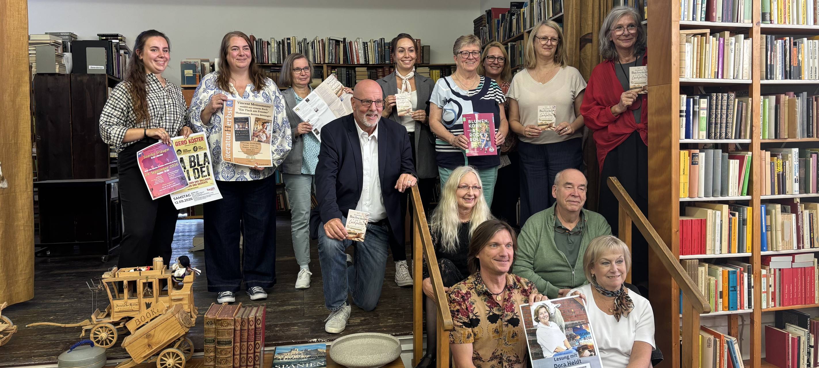 LiteraturHerbst startet im Rhein-Erft-Kreis
