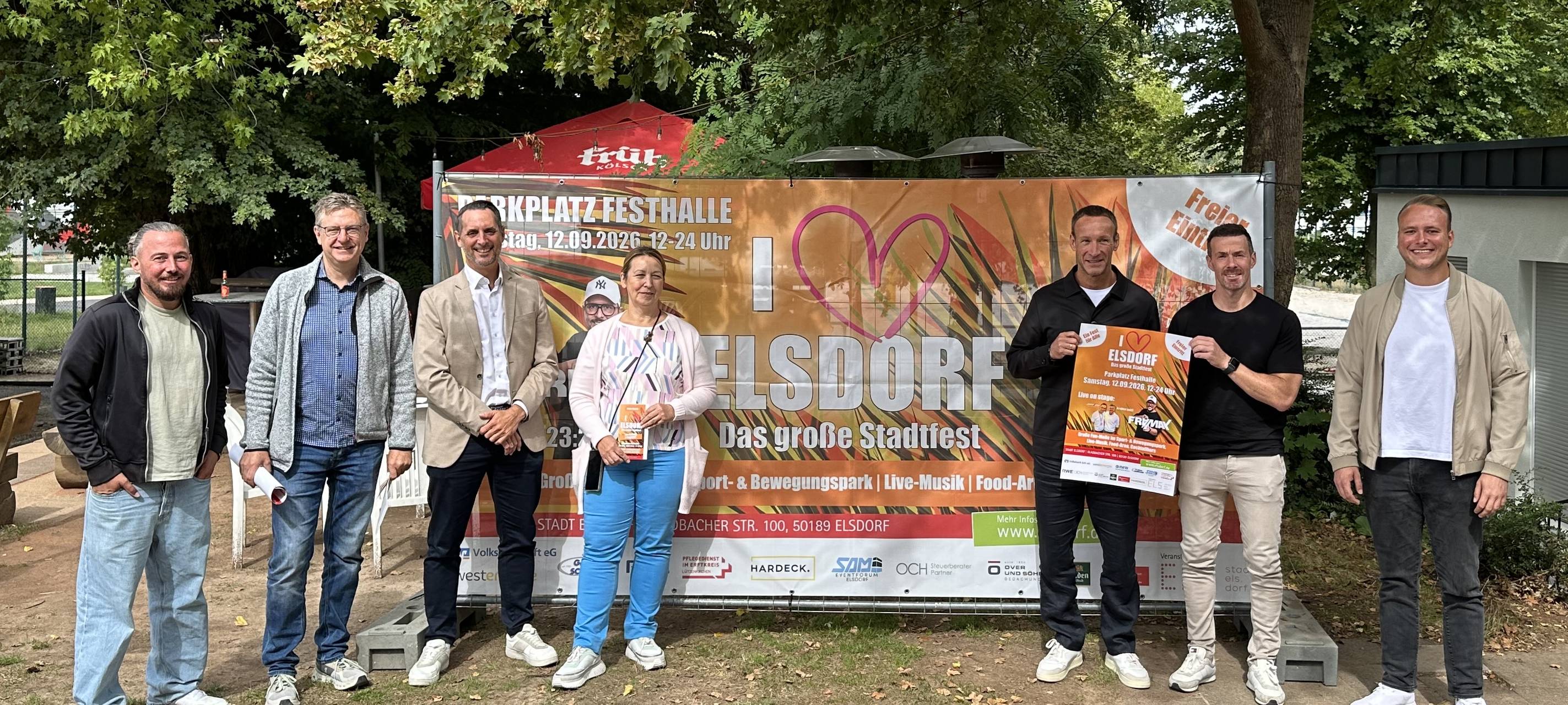 Elsdorf: Vorbereitungen für Stadtfest im September