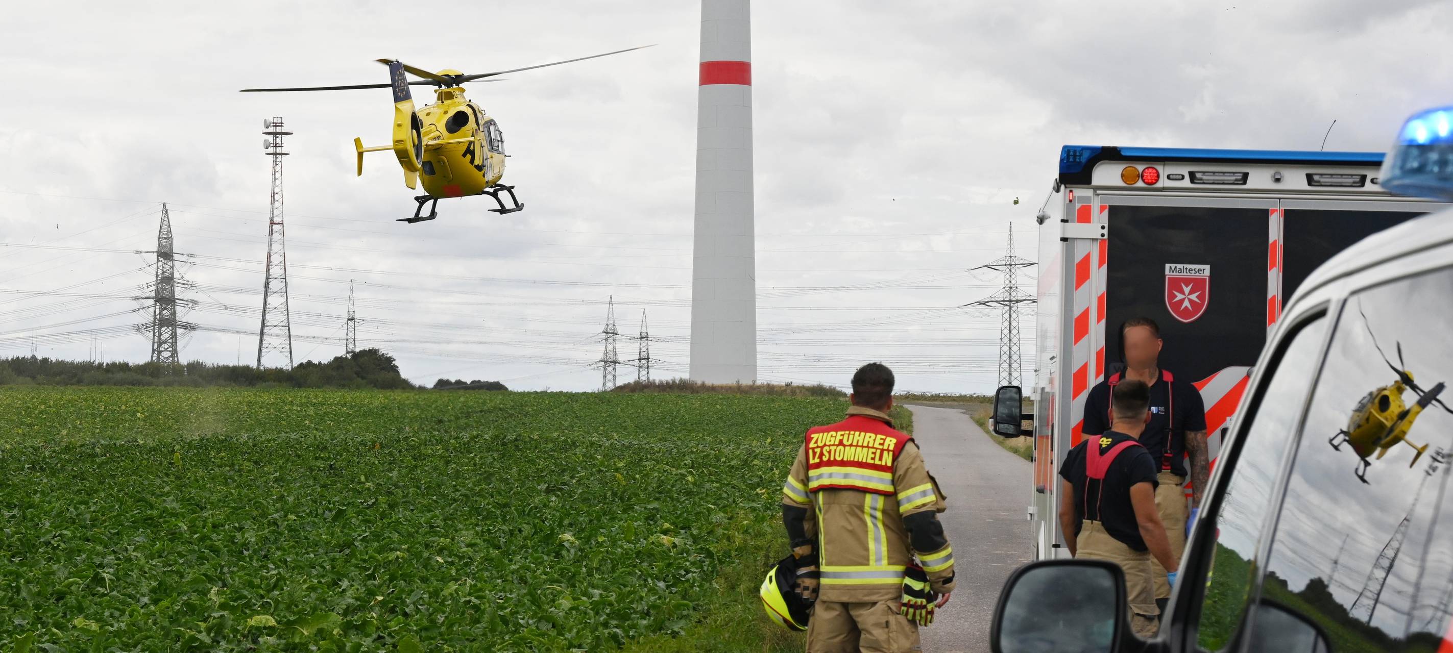 Schwerer Arbeitsunfall in Pulheim-Stommeln