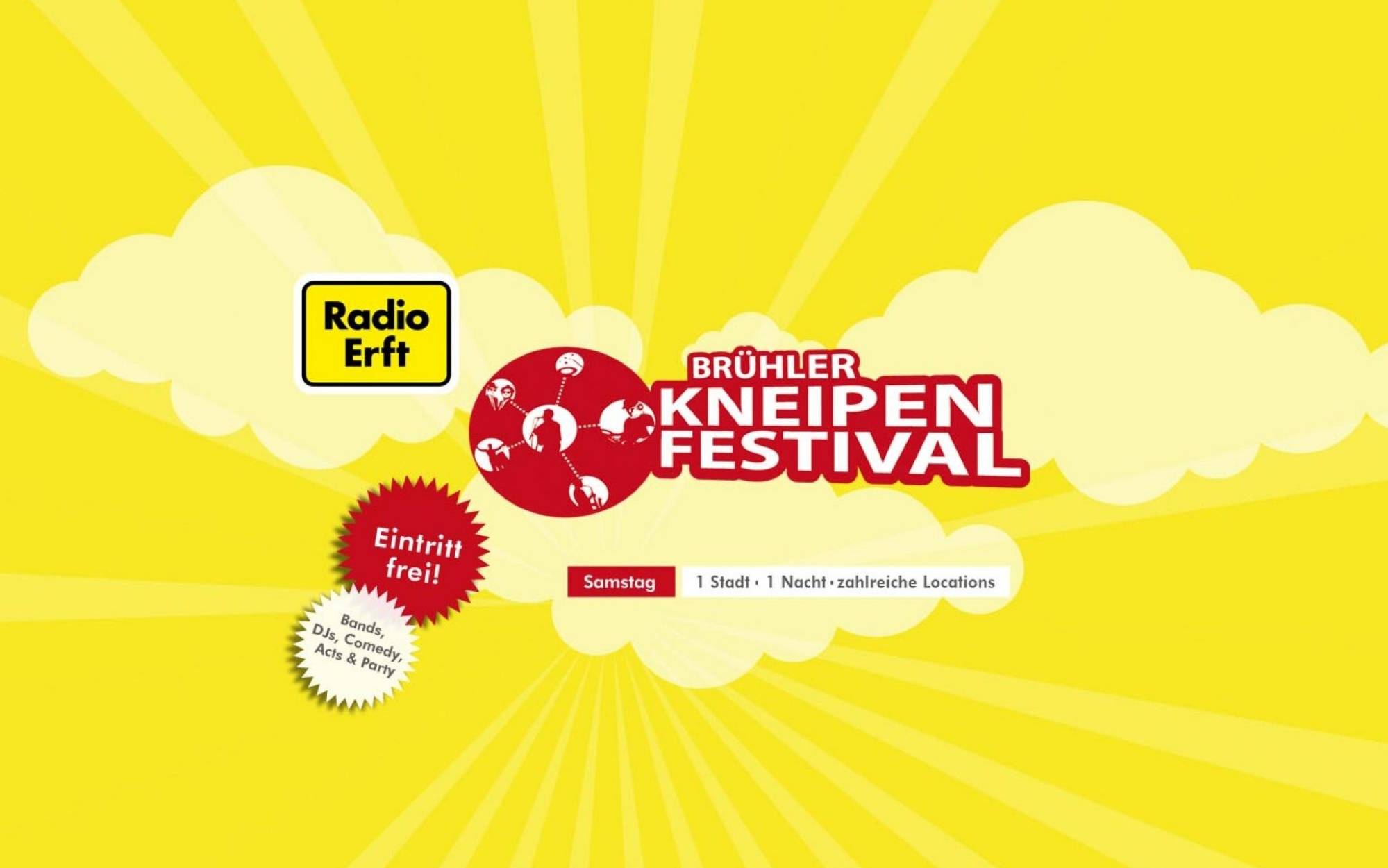 Brühler Kneipenfestival - 1 Stadt - 1 Nacht - viele