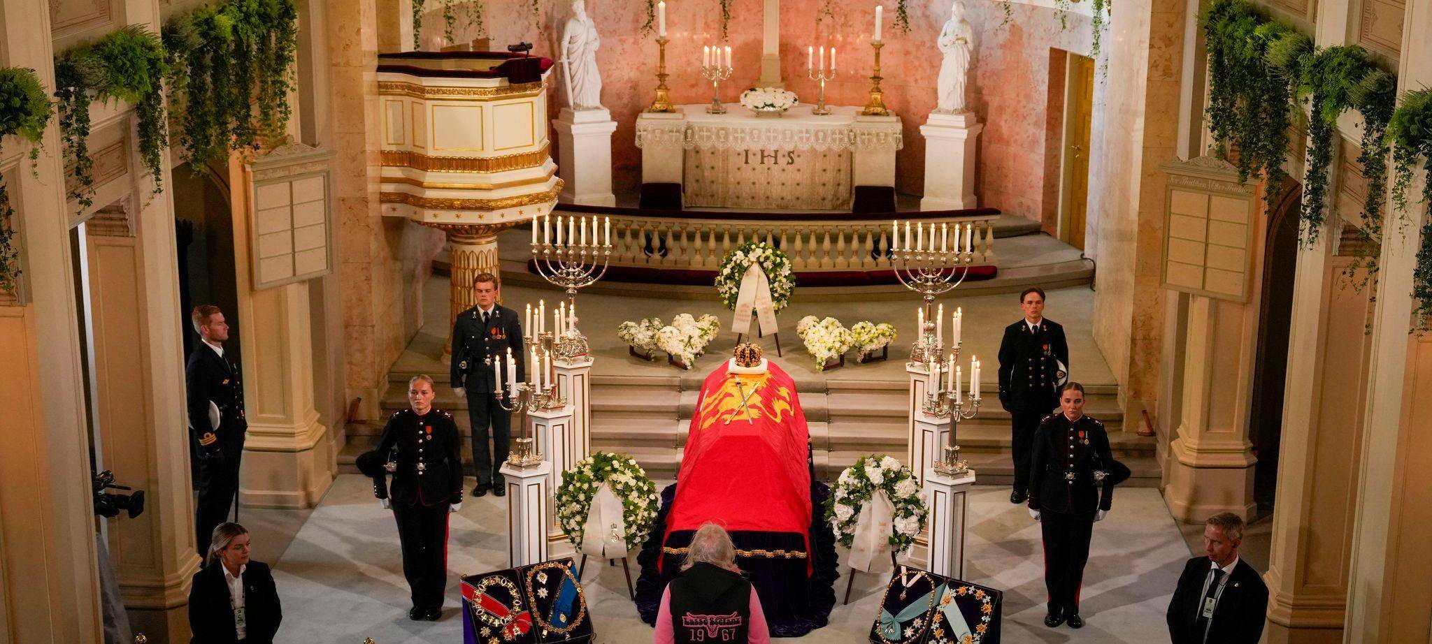 Nach dem Tod von König Harald