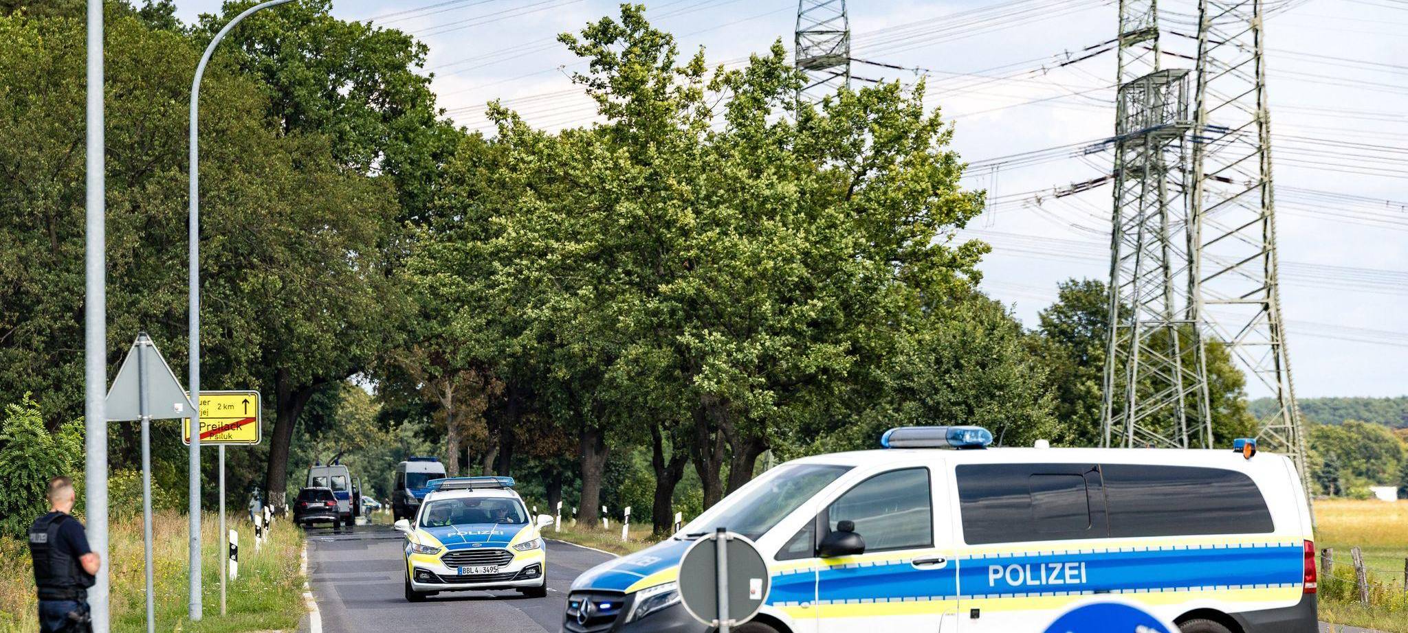 Sprengvorrichtung an Umspannwerk gefunden