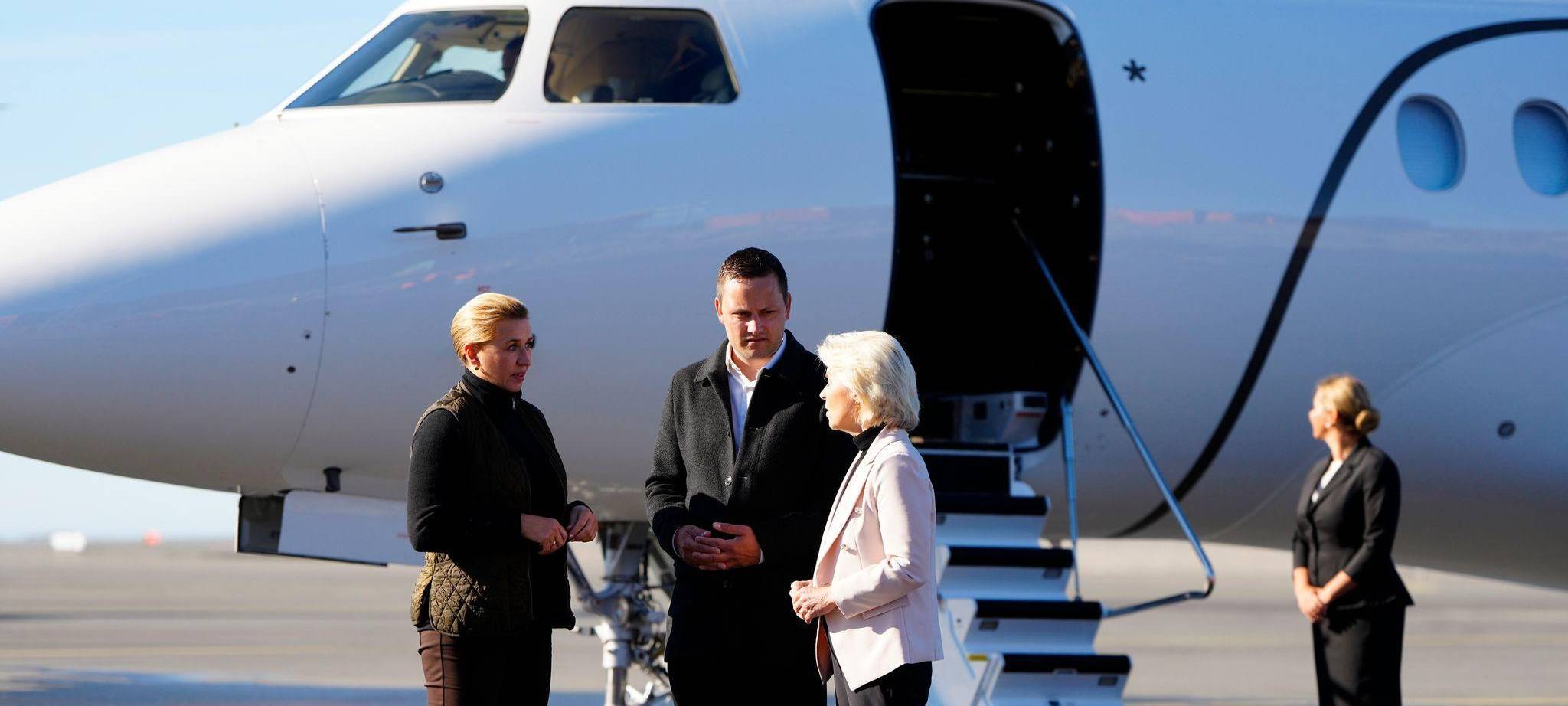 Frederiksen und von der Leyen besuchen Grönland