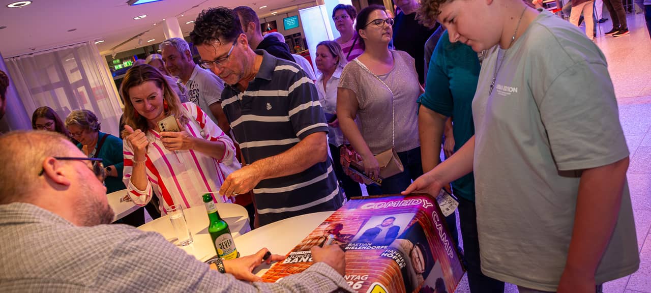 So schön war das Comedy Camp in Bergheim