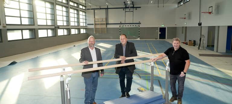 Turnhalle in Erftstadt-Bliesheim nach Sanierung offen