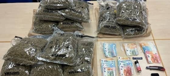 13 Kilo Marihuana in Köln sichergestellt