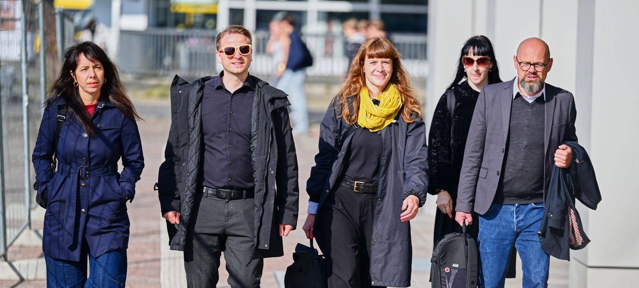 Gespräche zwischen Linken, Grünen und SPD in Berlin