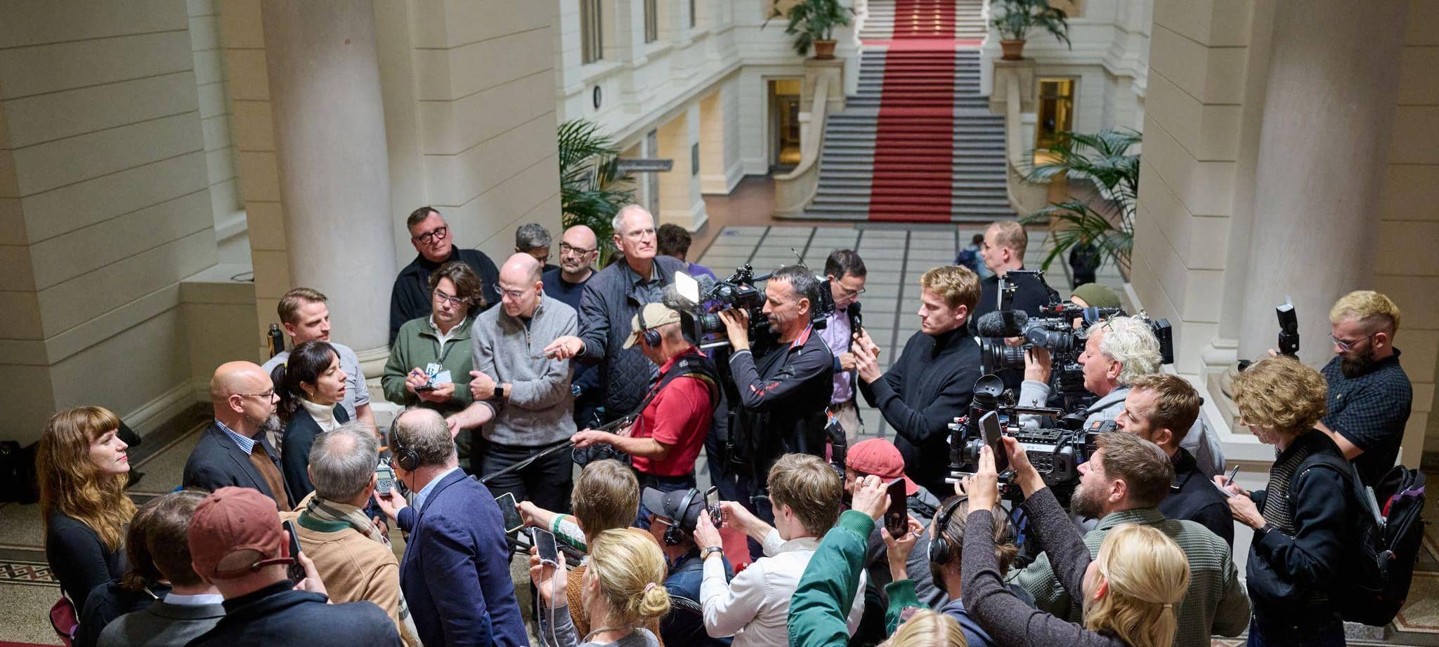 Fraktionssitzung der Berliner Linken