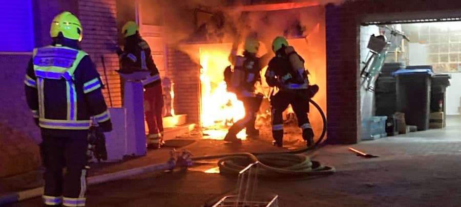 Quadrath-Ichendorf: Feuer in Garage