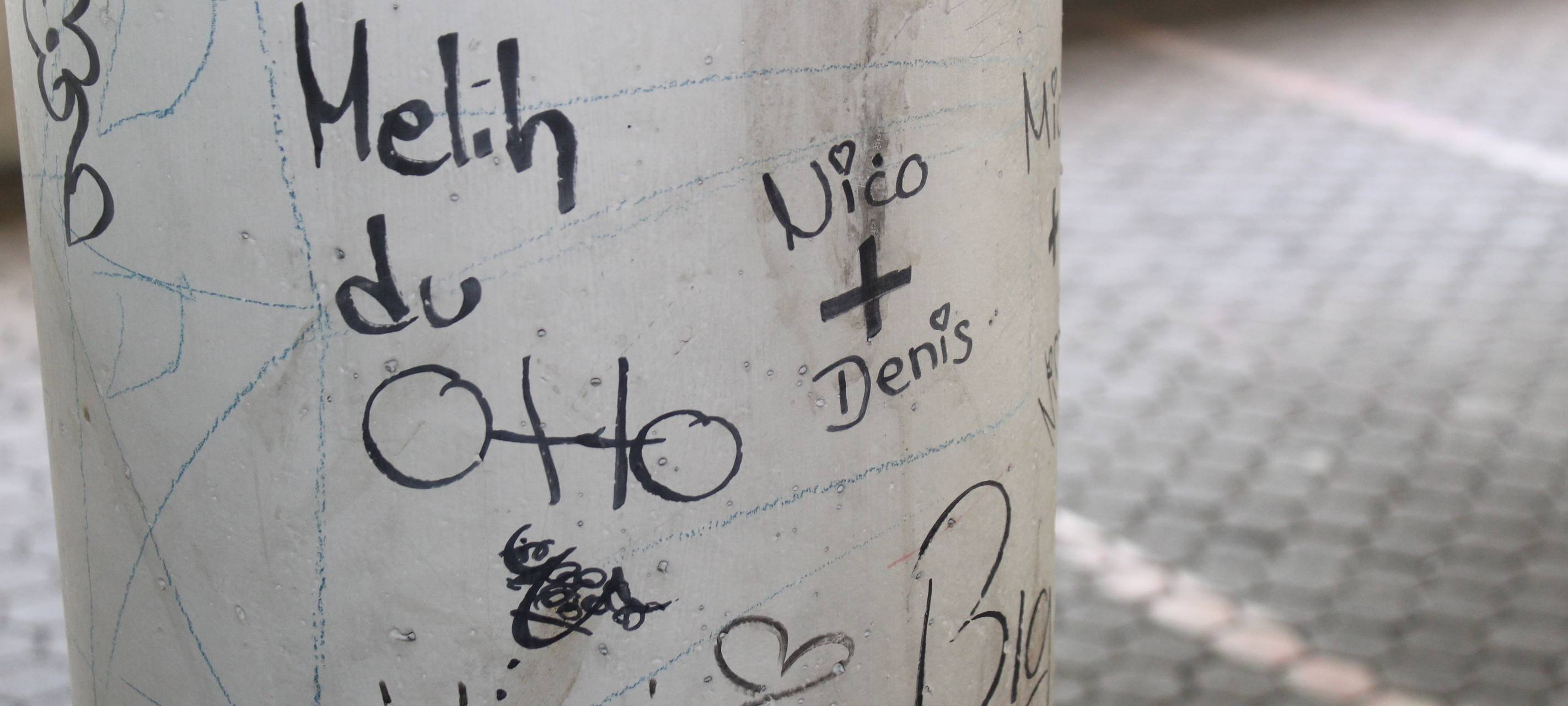 Parkhaus-Poesie aus Bergheim