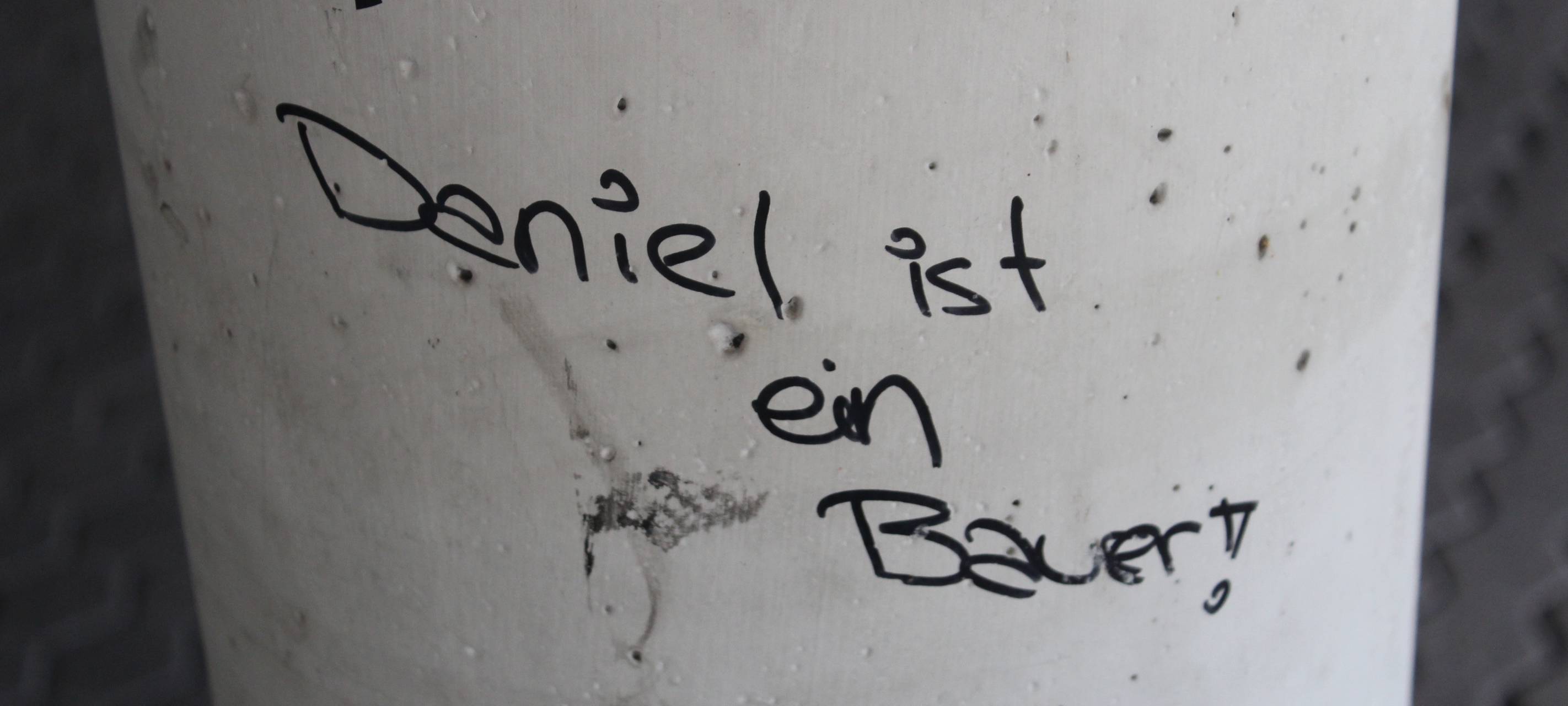 Parkhaus-Poesie aus Bergheim