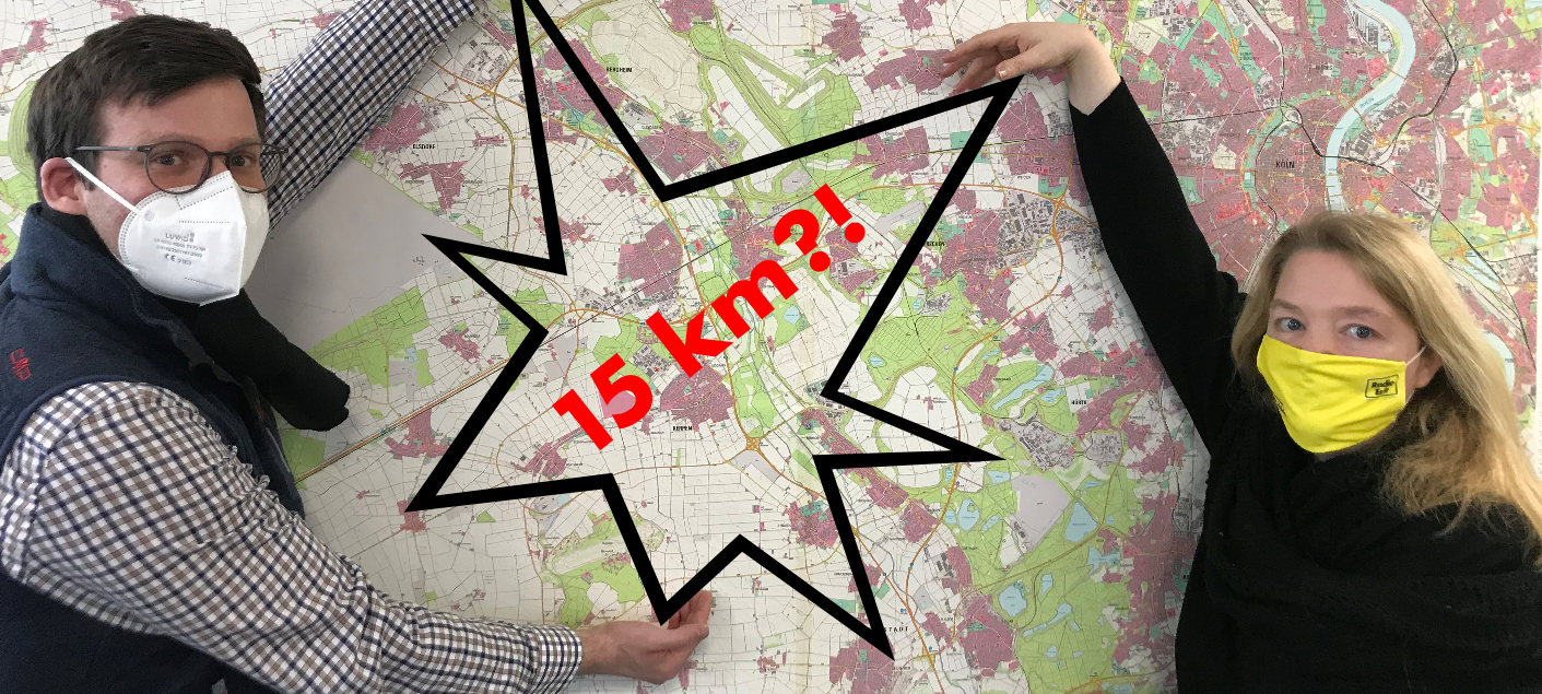 Wie weit sind 15 Kilometer?