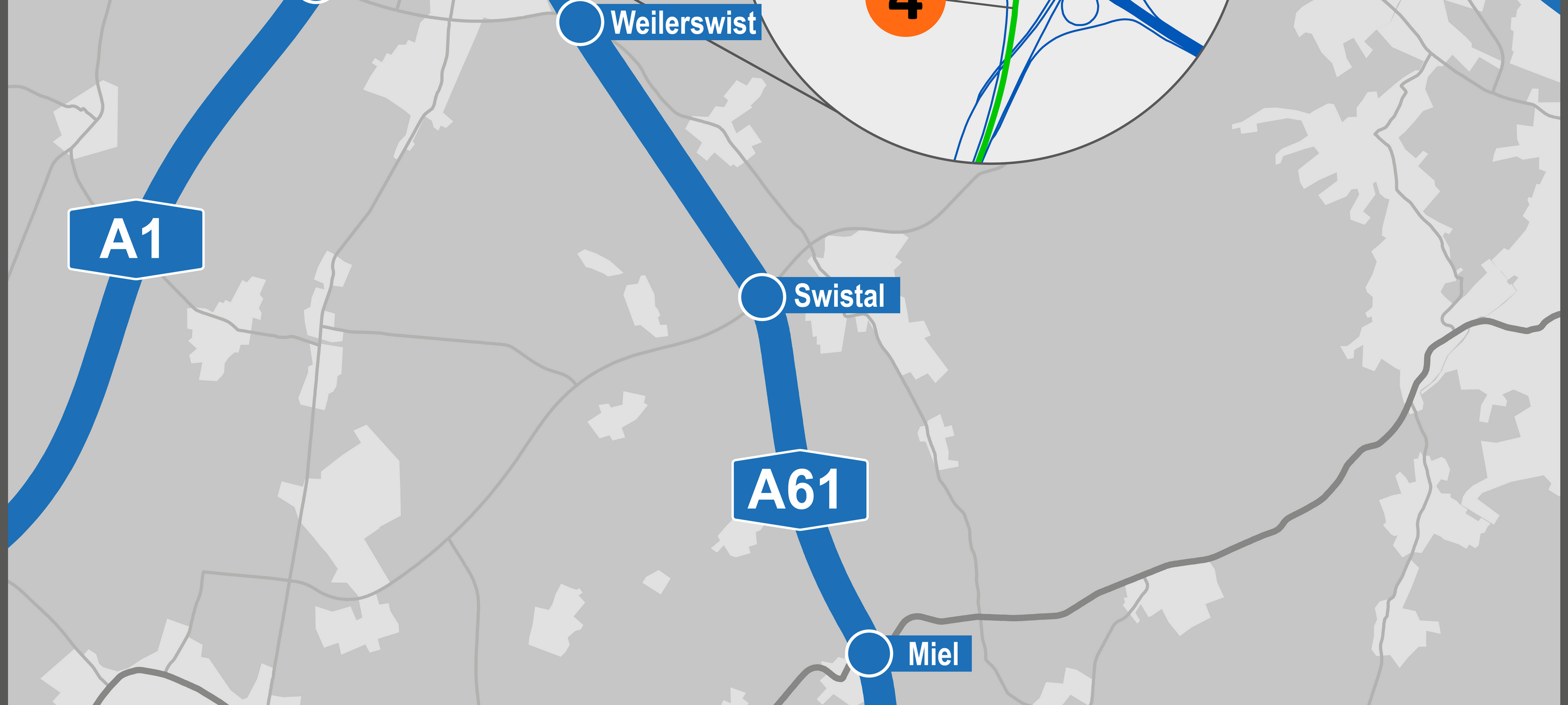 Rhein-Erft: A61 bald wieder frei