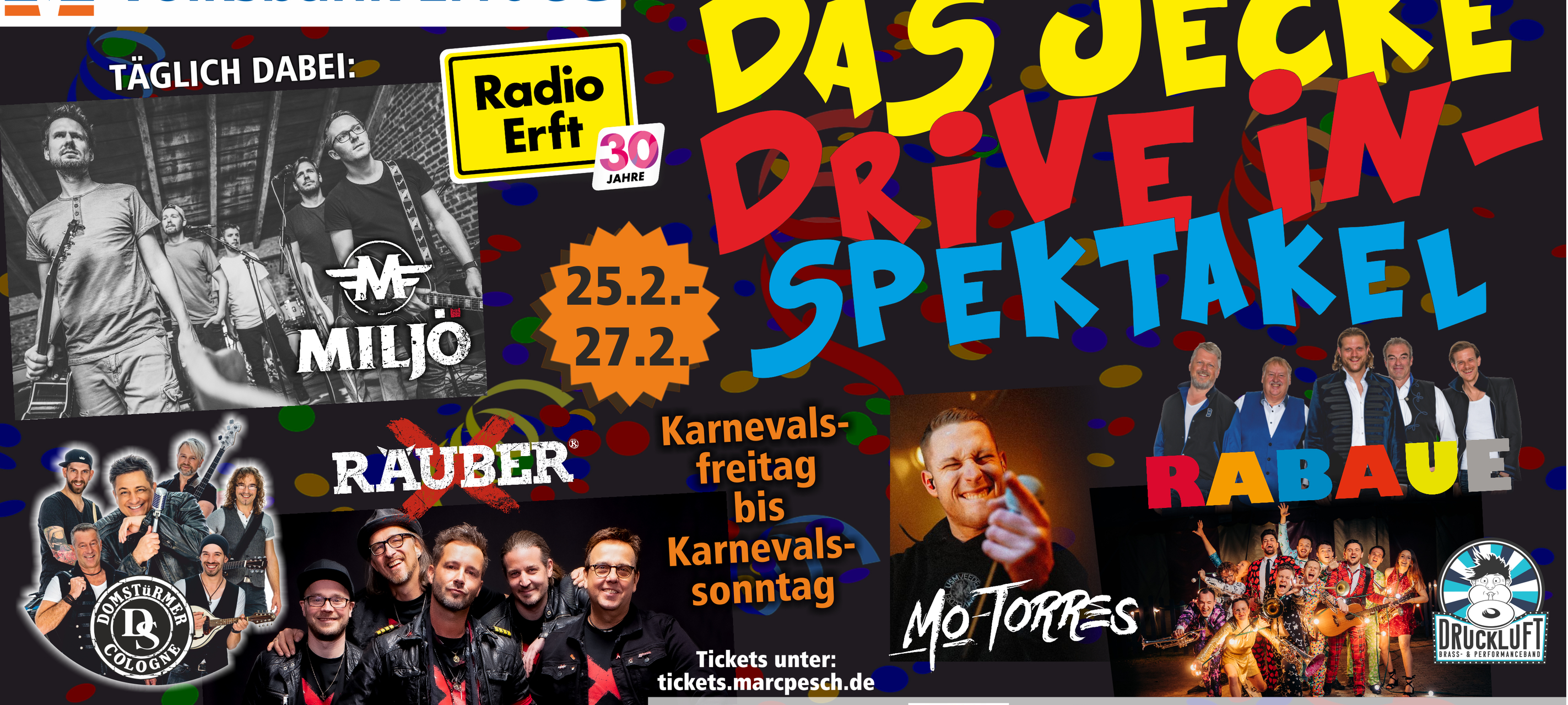 Fr, 25.02.: Das jecke Drive-In-Spektakel 2022