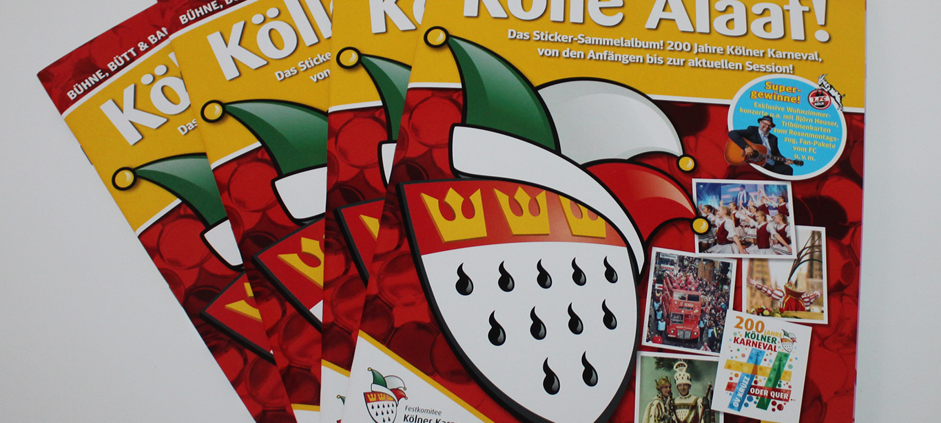 Köln: Jeckes Sammelalbum zur Jubiläumssession