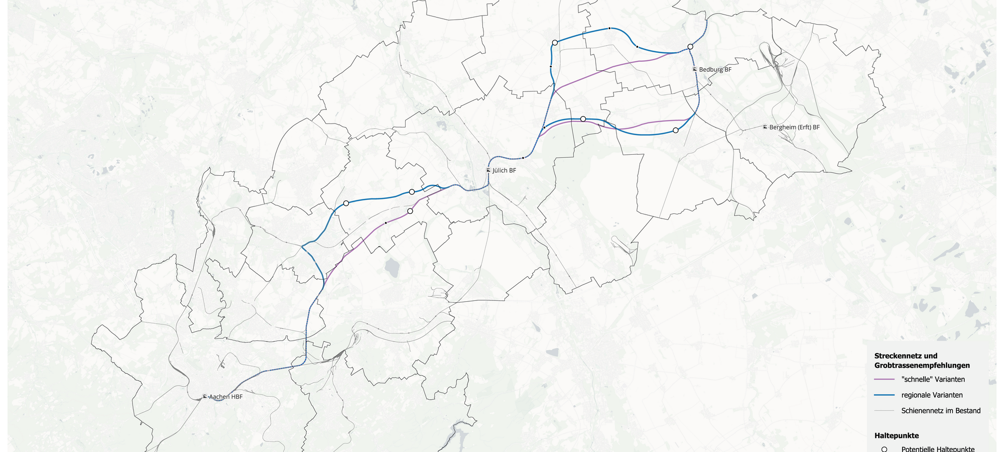 Revierbahn West: Neue Bahntrasse im Rheinischen Revier