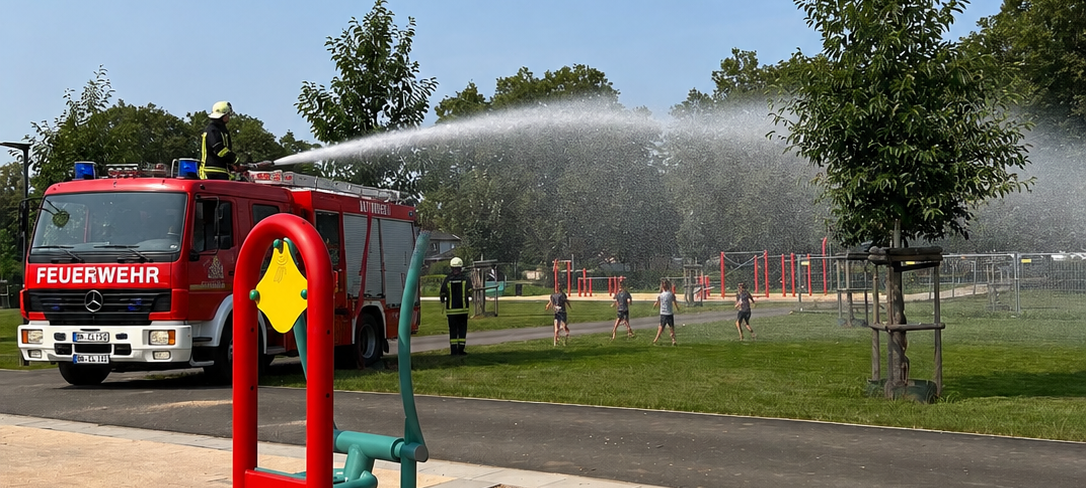 Sommerregenaktion in Elsdorf