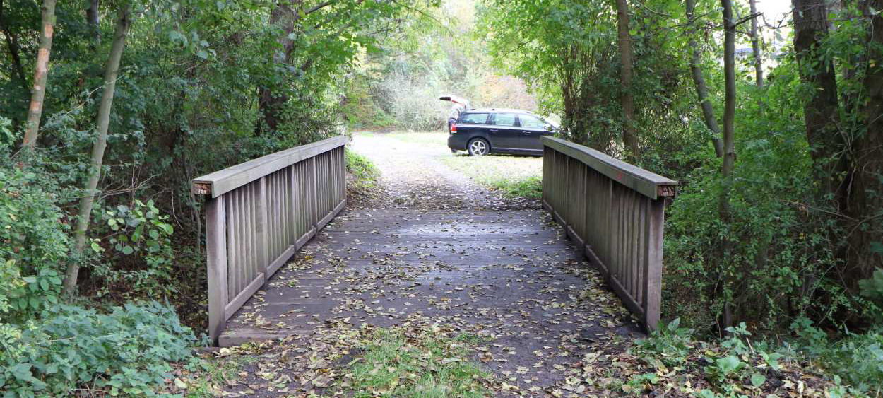 Holzbrücken in Brühl marode